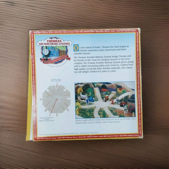 Vintage Thomas the Tank Engine & Friends Eight Way Switch Track Learning - Picture 3 of 4